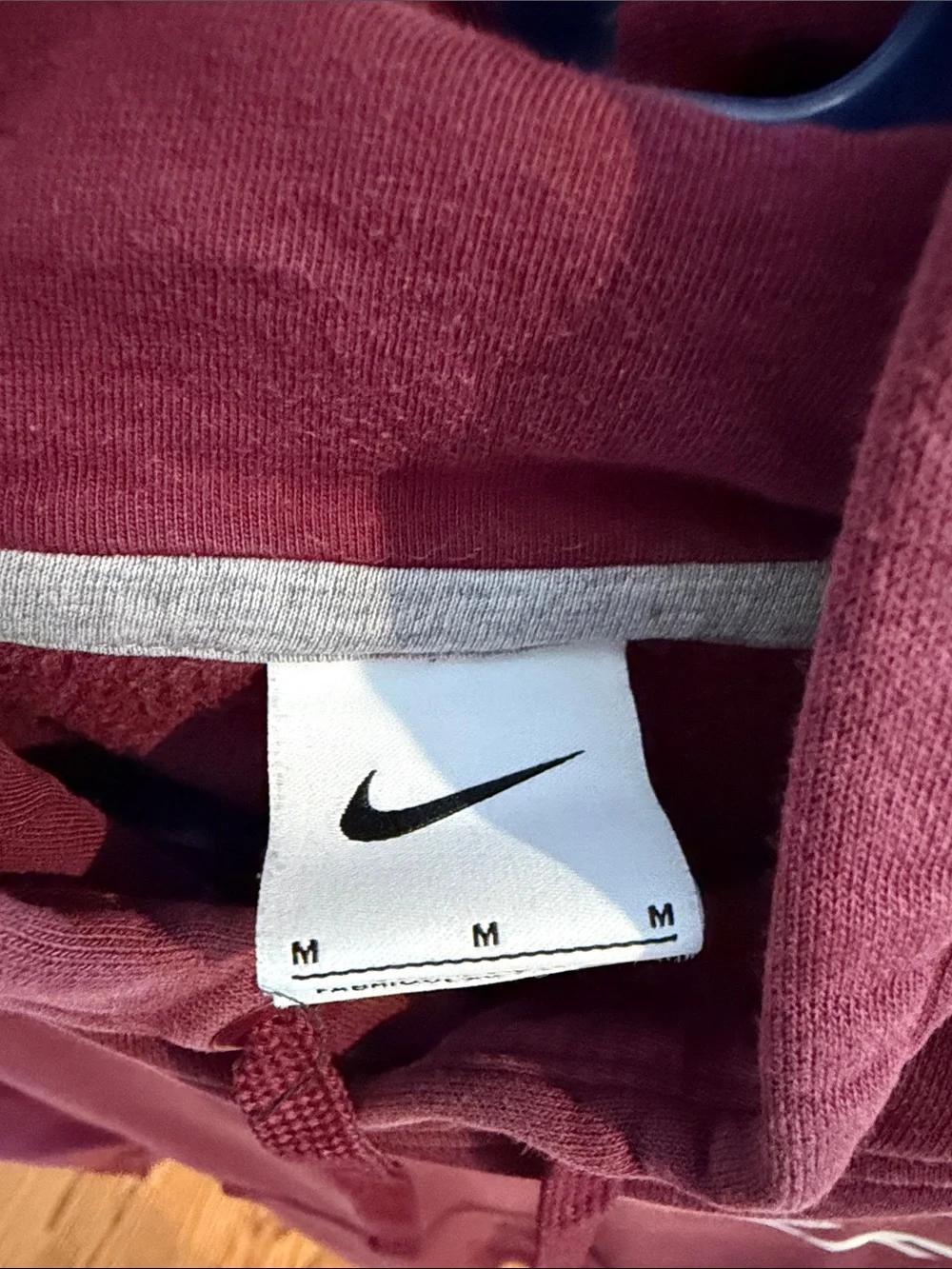 Nike maroon hoodie